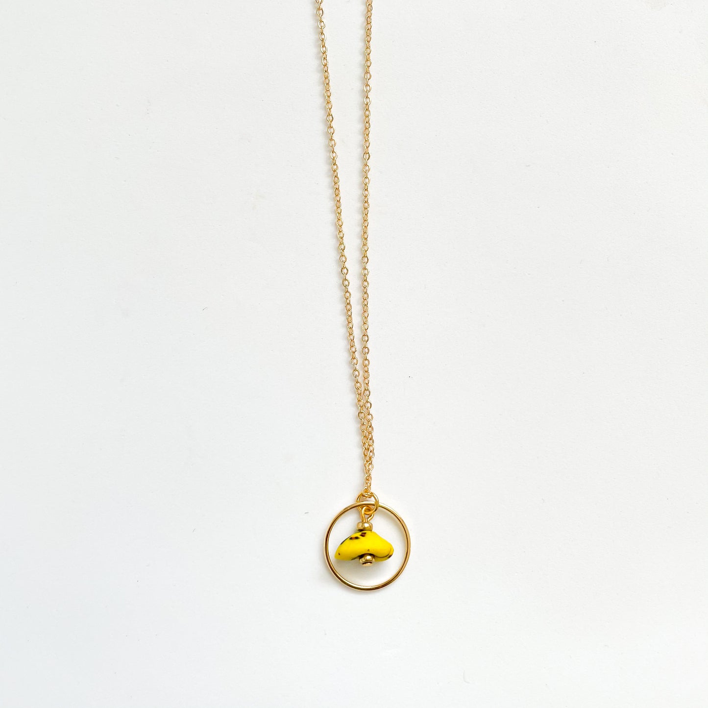 Satellite Necklace in Yellow