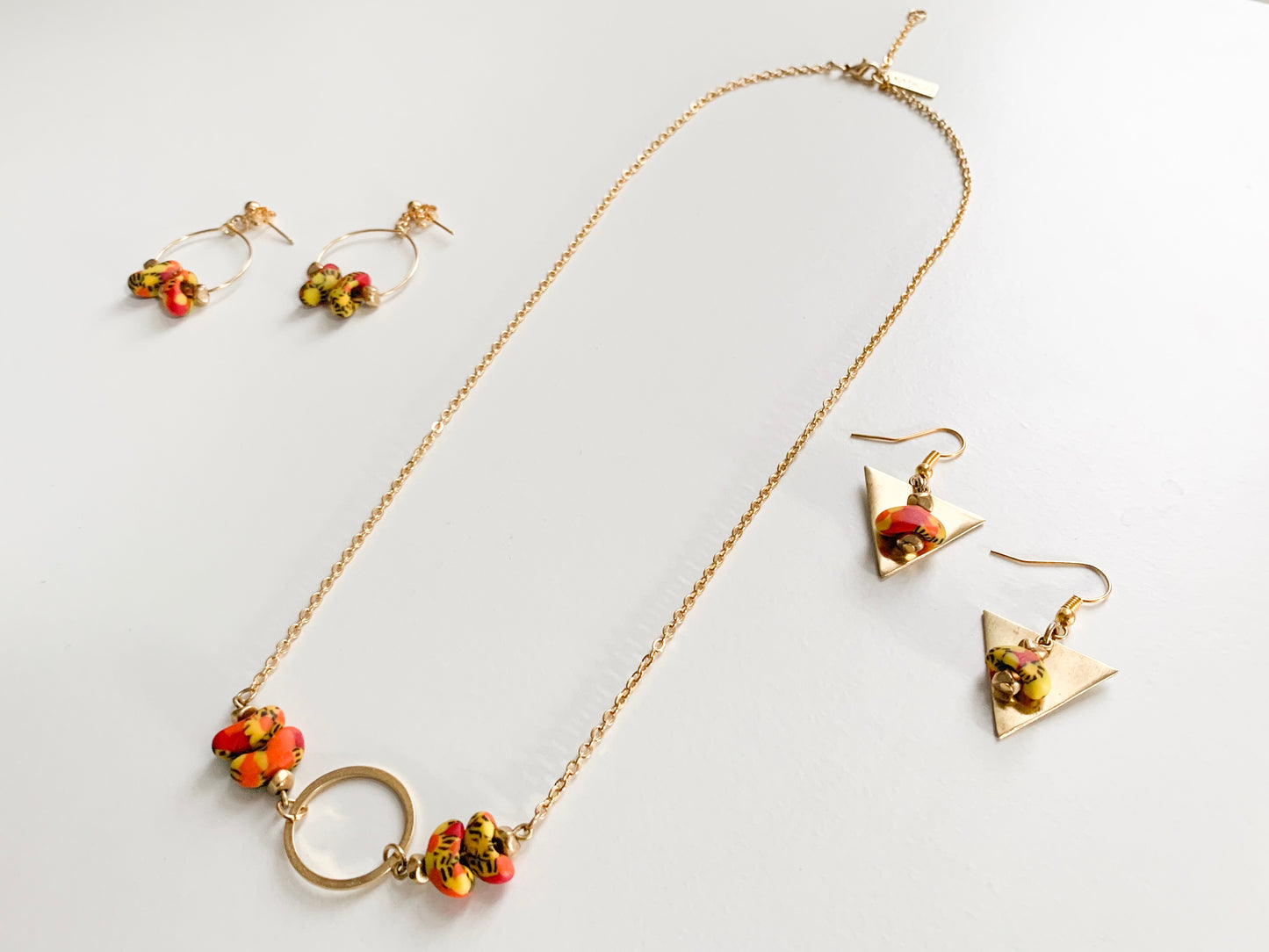 Collier multicolore Sabella