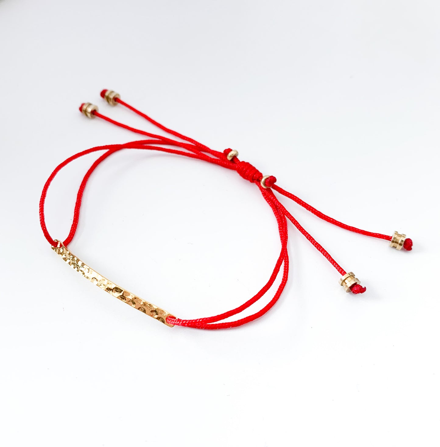 Bracelet de gratitude rouge Naayó