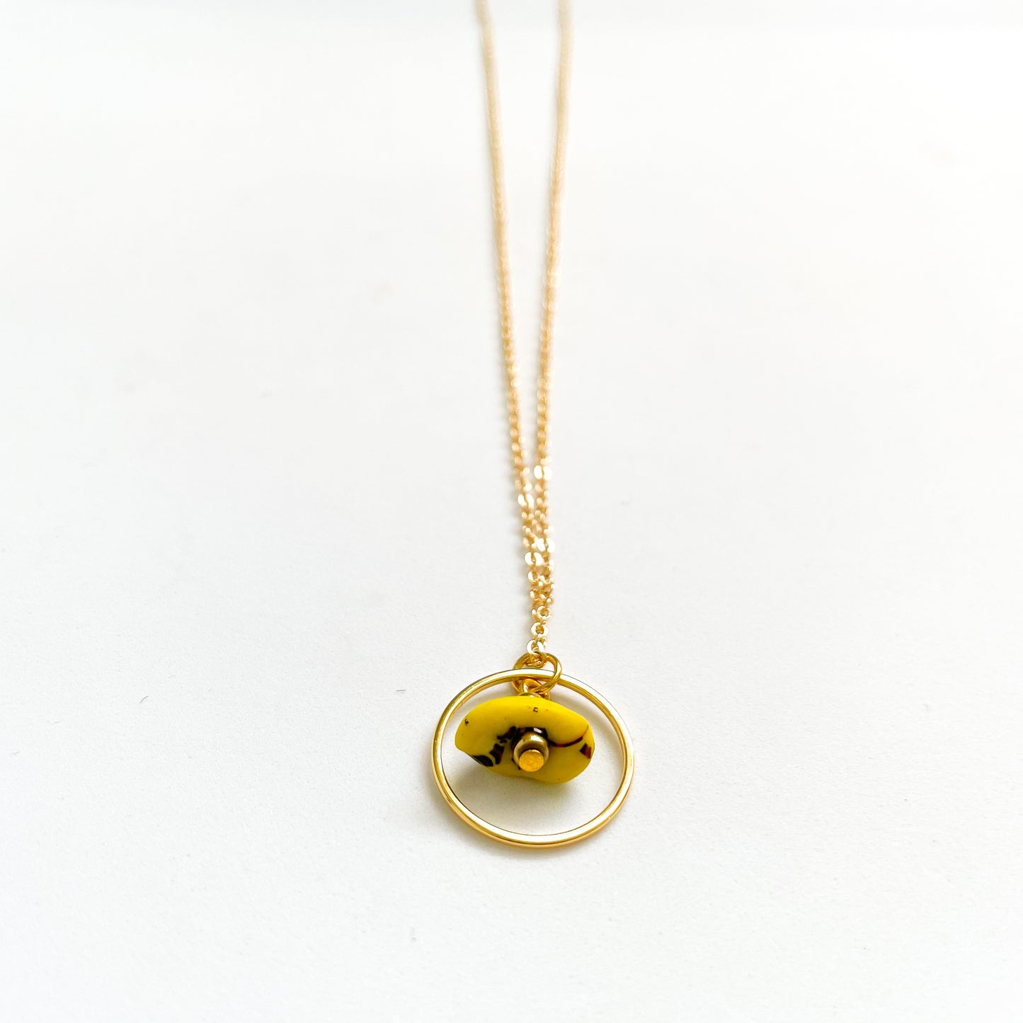 Satellite Necklace in Yellow