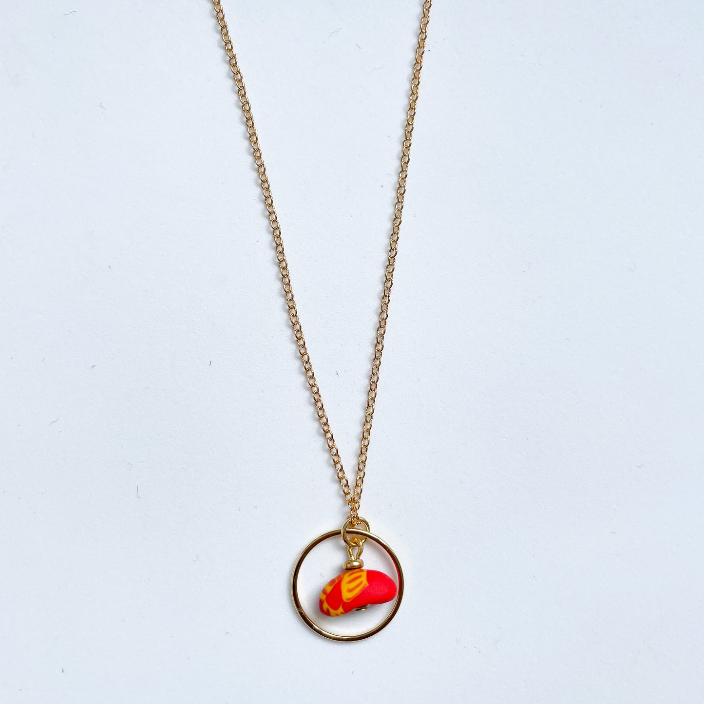 Satellite Necklace in Red