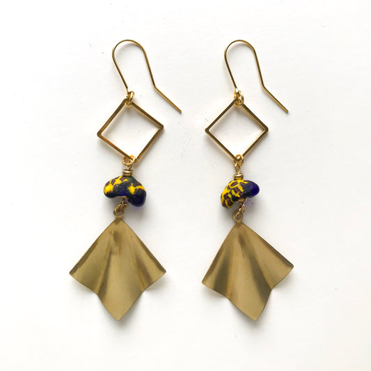 Vida Earrings in Blue