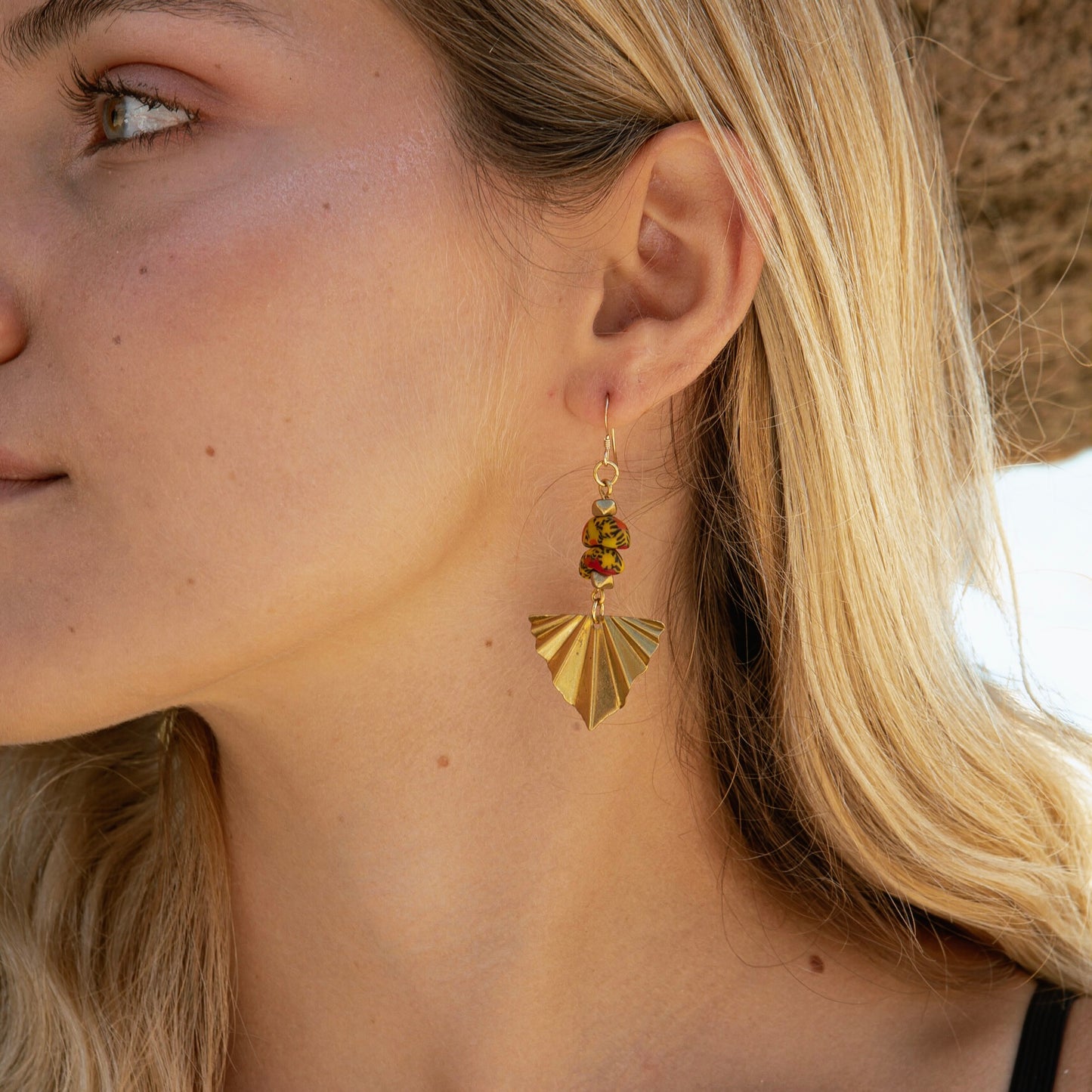 Boucles d'oreilles Lilas