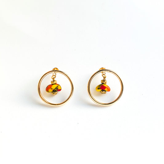 Rikiah Studs (Multi Colour)