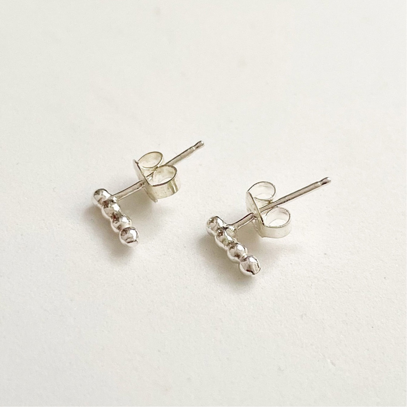 Silver Minimal Studs