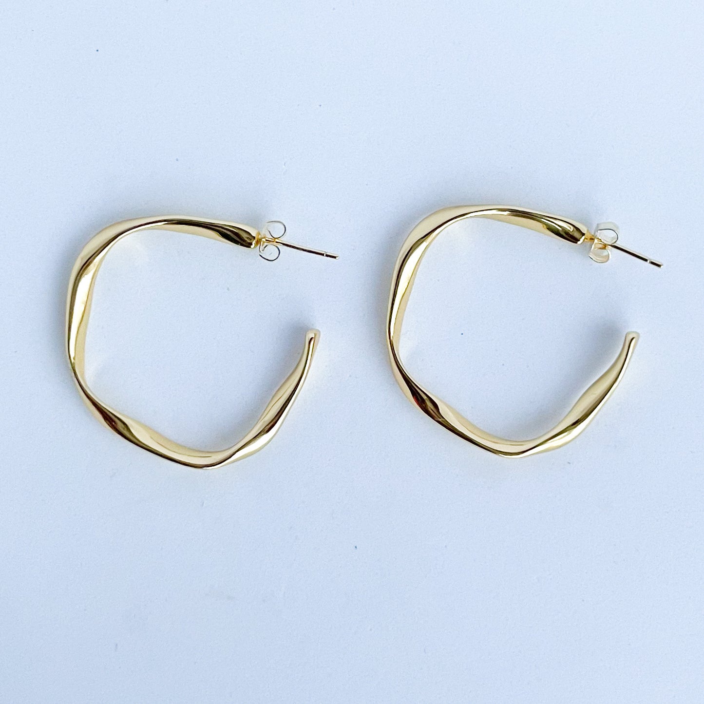 Flow Hoop Earrings
