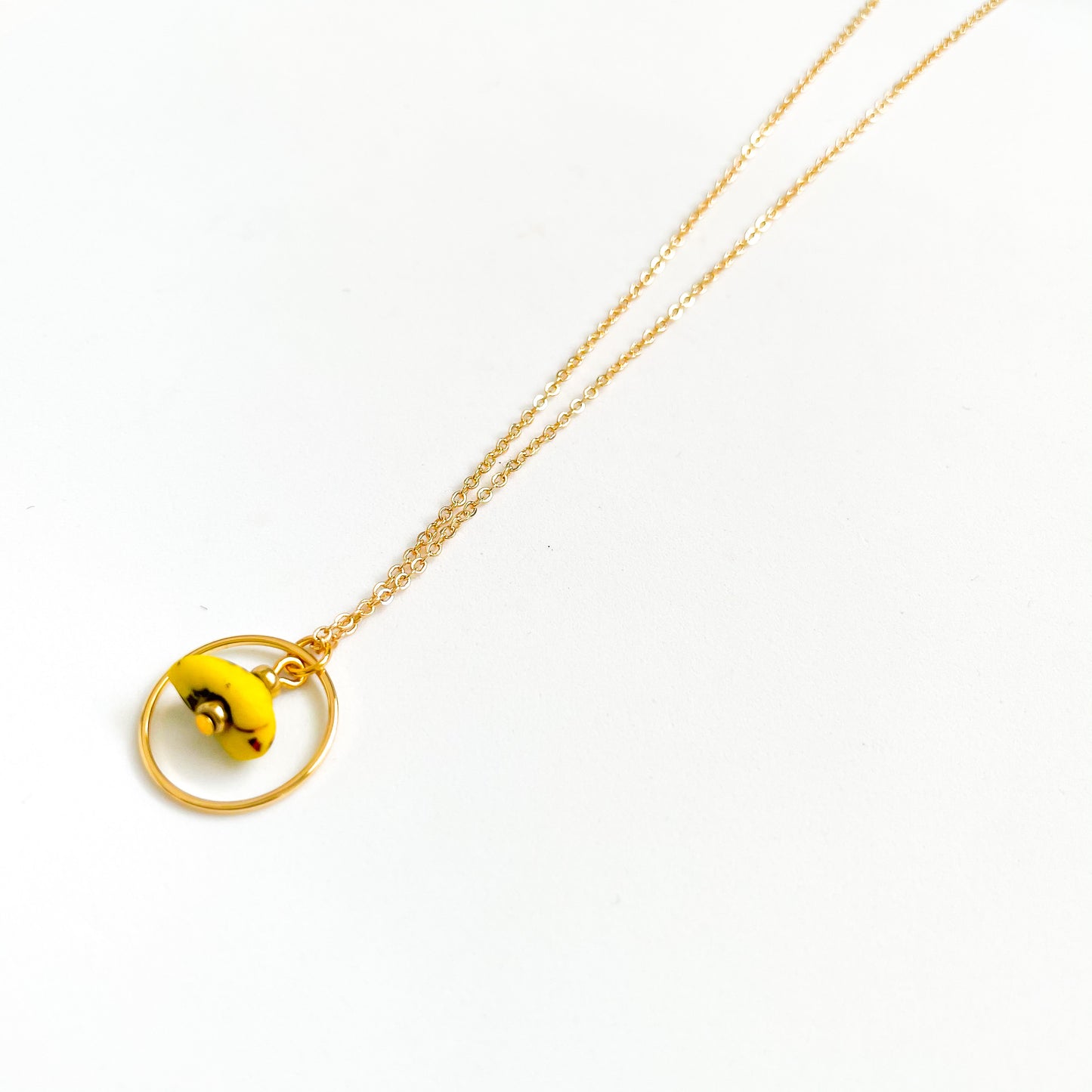 Satellite Necklace in Yellow