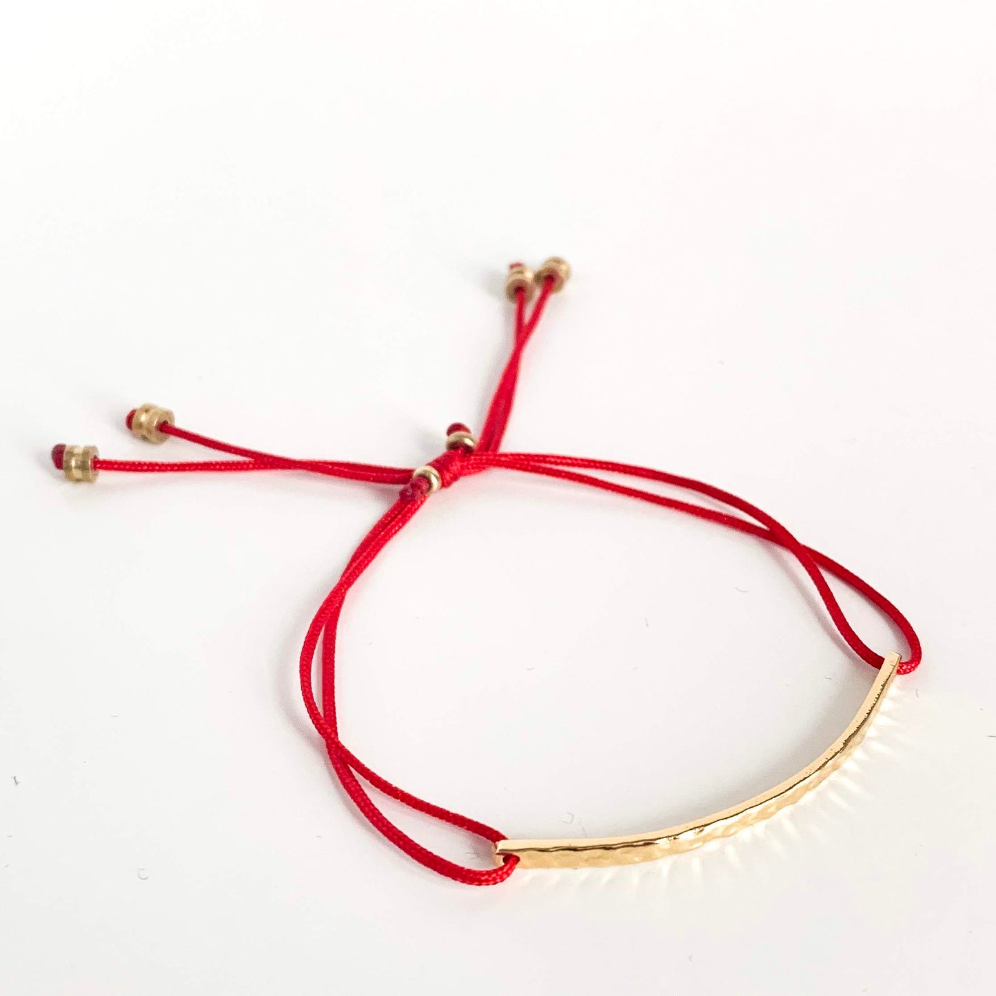 Bracelet de gratitude rouge Naayó