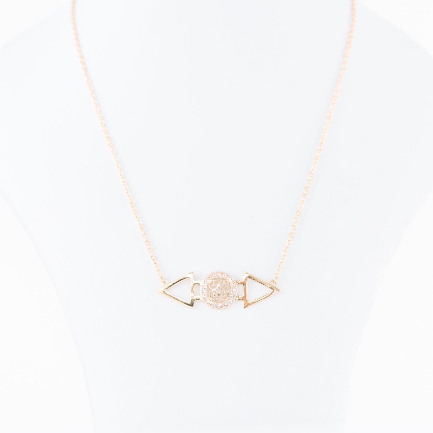 Committed Necklace in Gold