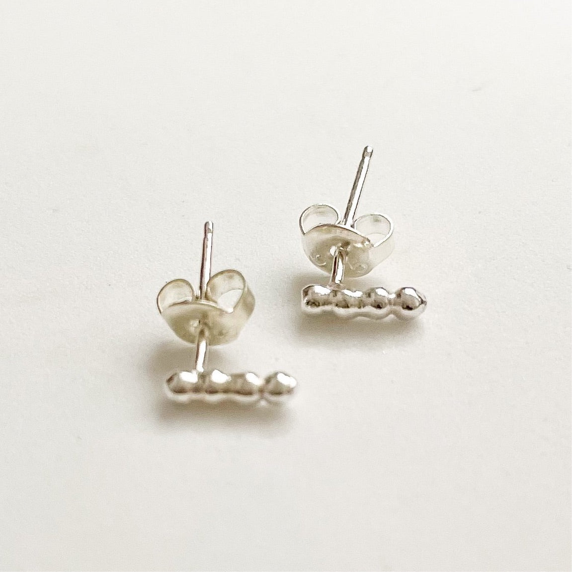 Silver Minimal Studs