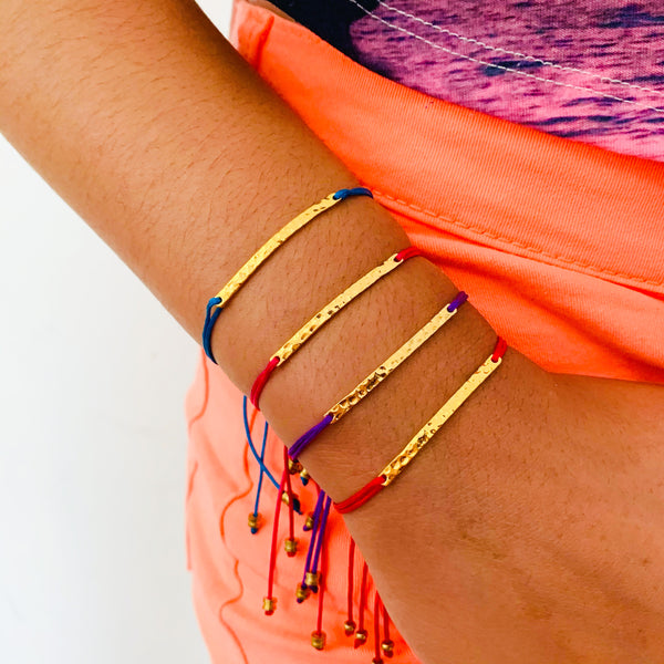 Naayó Blue Gratitude Bracelet