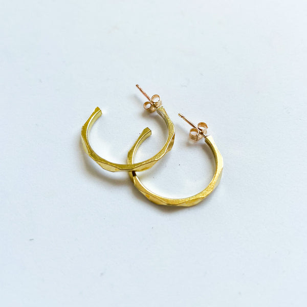 Katiico Faceted Hoops