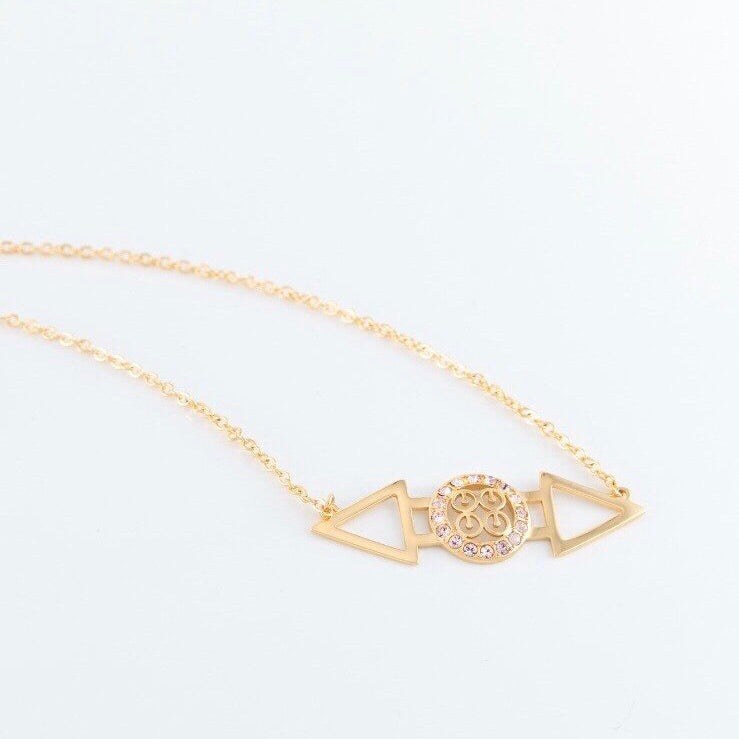 Committed Necklace in Gold