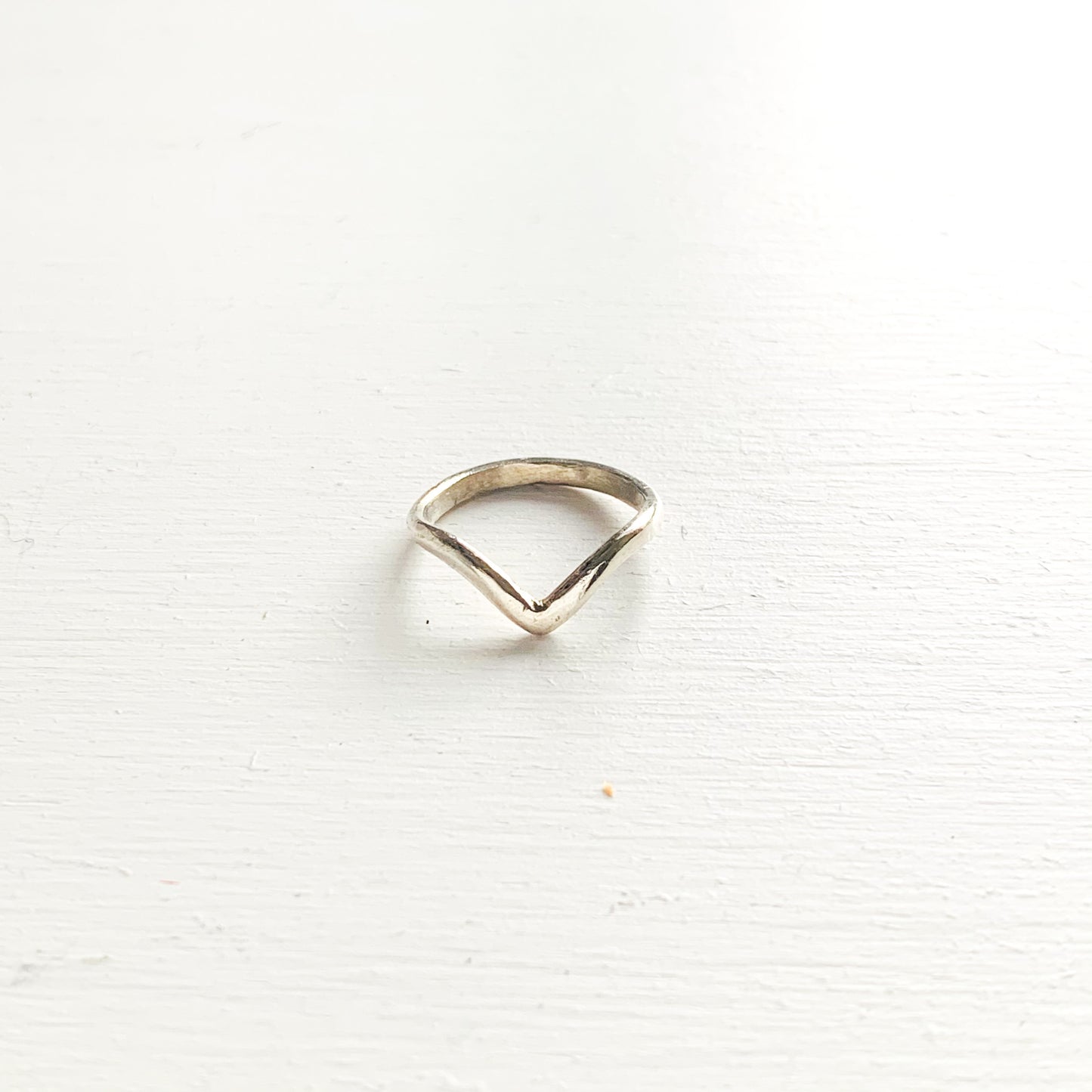 Sterling Silver Wishbone Ring