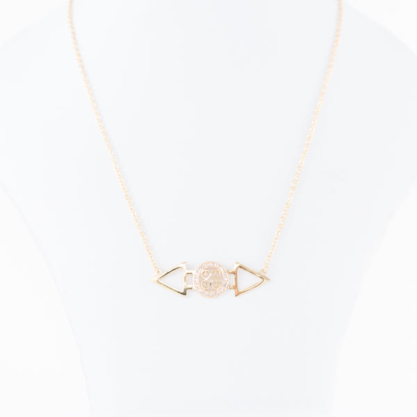 Committed Necklace in Silver